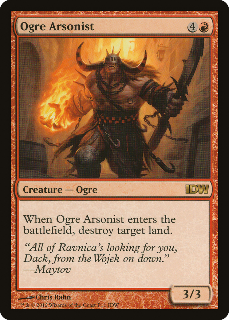 Ogre Arsonist (IDW Comics 2013) (MEDIA-P11) [IDW Comics Inserts]