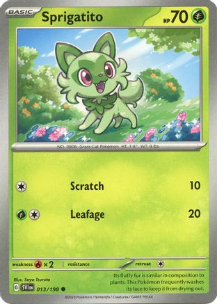 Sprigatito (013) [SV01 Scarlet & Violet Base Set] - Common