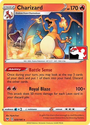 Charizard (25) [Prize Pack Series Cards] - Rare