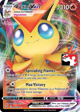 Victini VMAX (22) [Prize Pack Series Cards] Holofoil - Ultra Rare