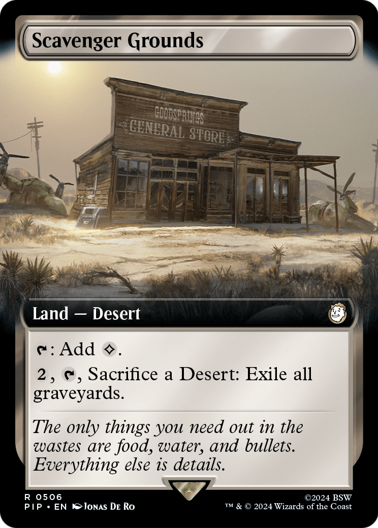 Scavenger Grounds (Extended Art) (PIP-506) [Fallout]