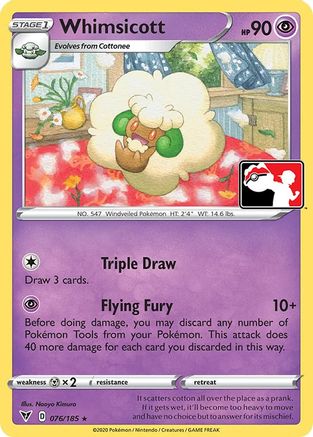Whimsicott (76) [Prize Pack Series Cards] - Rare