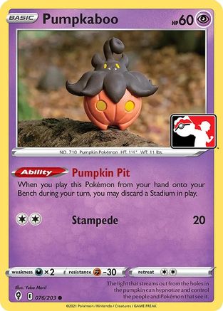 Pumpkaboo (76) [Prize Pack Series Cards] Holofoil - Common