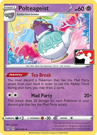 Polteageist (83) [Prize Pack Series Cards] Holofoil - Uncommon