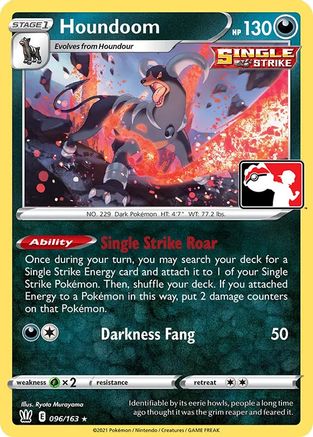 Houndoom (096) [Prize Pack Series Cards] - Rare