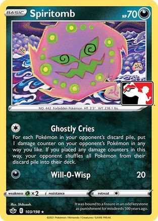 Spiritomb (103) [Prize Pack Series Cards] - Rare