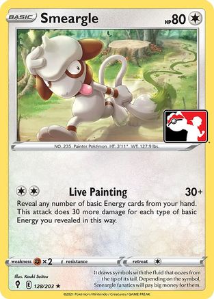 Smeargle (128) [Prize Pack Series Cards] - Rare