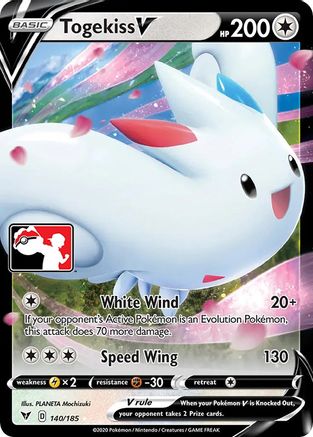 Togekiss V (140) [Prize Pack Series Cards] Holofoil - Ultra Rare
