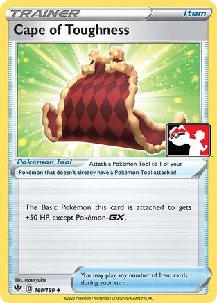Cape of Toughness (160) [Prize Pack Series Cards] Holofoil - Uncommon