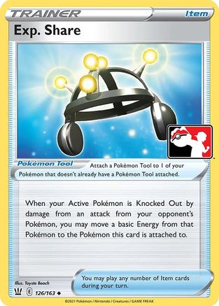 Exp. Share (126) [Prize Pack Series Cards] Holofoil - Uncommon