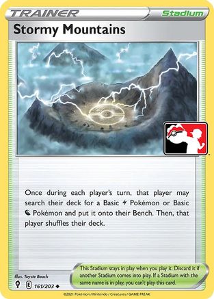 Stormy Mountains (161/203) [Prize Pack Series Cards] - Uncommon