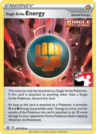 Single Strike Energy (141) [Prize Pack Series Cards] - Uncommon