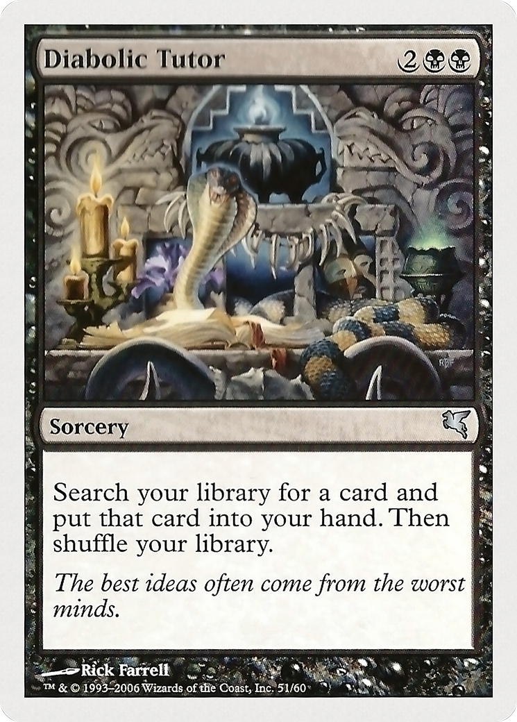 Diabolic Tutor (PHUK-051) [Hachette UK]