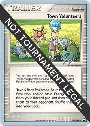 Town Volunteers - 2004 (Kevin Nguyen) (136) [World Championship Decks] - Uncommon