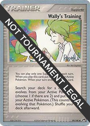 Wally's Training - 2004 (Reed Weichler) (089) [World Championship Decks] - Uncommon