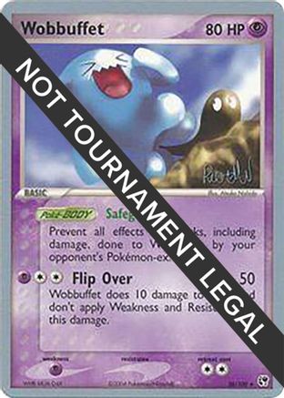 Wobbuffet - 2004 (Reed Weichler) (026) [World Championship Decks] - Rare