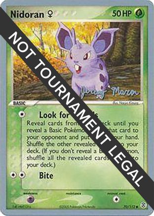 Nidoran F - 2005 (Jeremy Maron) (070) [World Championship Decks] - Common