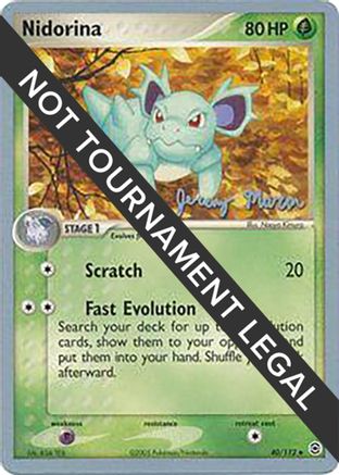 Nidorina - 2005 (Jeremy Maron) (040) [World Championship Decks] - Uncommon