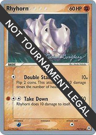 Rhyhorn - 2005 (Michael Gonzalez) (070) [World Championship Decks] - Common