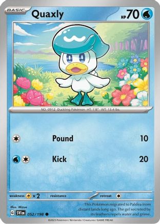 Quaxly (Mirage Holo) (052/198) [Miscellaneous Cards & Products] Holofoil - Promo