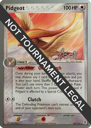 Pidgeot - 2006 (Jimmy Ballard) (010) [World Championship Decks] - Rare