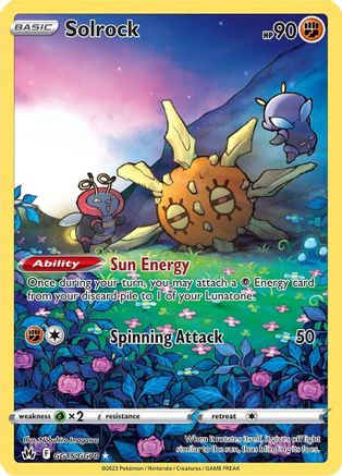 Solrock (GG15/70) [SWSH Crown Zenith Galarian Gallery] Holofoil - Ultra Rare