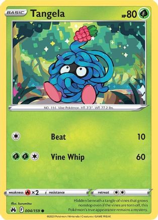 Tangela (004/159) [SWSH Crown Zenith] - Common
