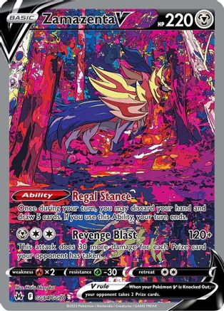 Zamazenta V (GG54/70) [SWSH Crown Zenith Galarian Gallery] Holofoil - Ultra Rare