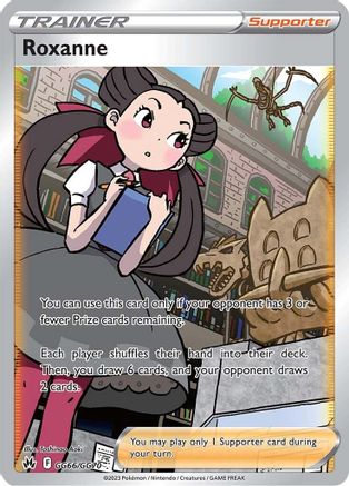 Roxanne (GG66/70) [SWSH Crown Zenith Galarian Gallery] Holofoil - Ultra Rare