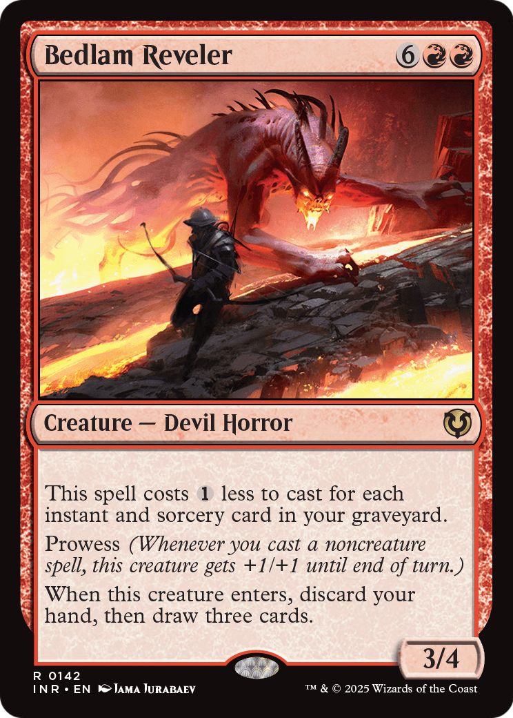 Bedlam Reveler (INR-142) [Innistrad Remastered]