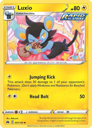 Luxio (041/159) [SWSH Crown Zenith] - Uncommon
