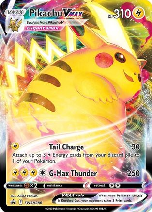 Pikachu VMAX (SWSH286/298) [SWSH Sword & Shield Promo Cards] Holofoil - Promo