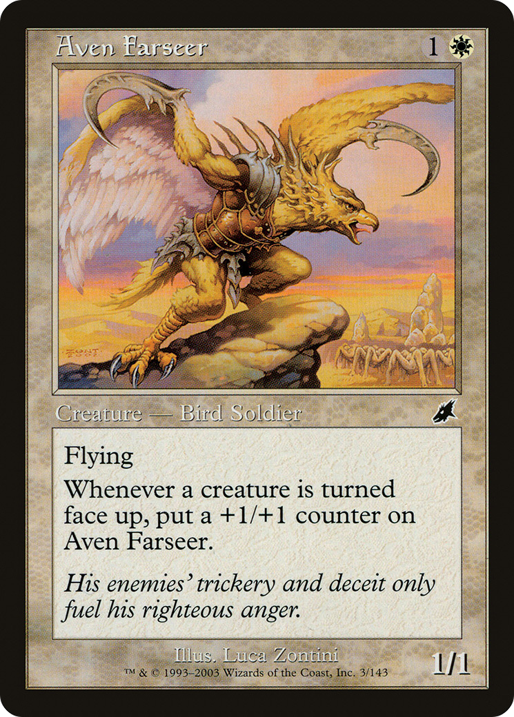 Aven Farseer (SCG-003) [Scourge] Foil