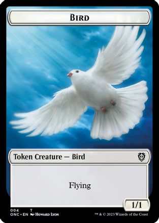 Bird // Cat Double-sided Token [Commander: Phyrexia: All Will Be One]