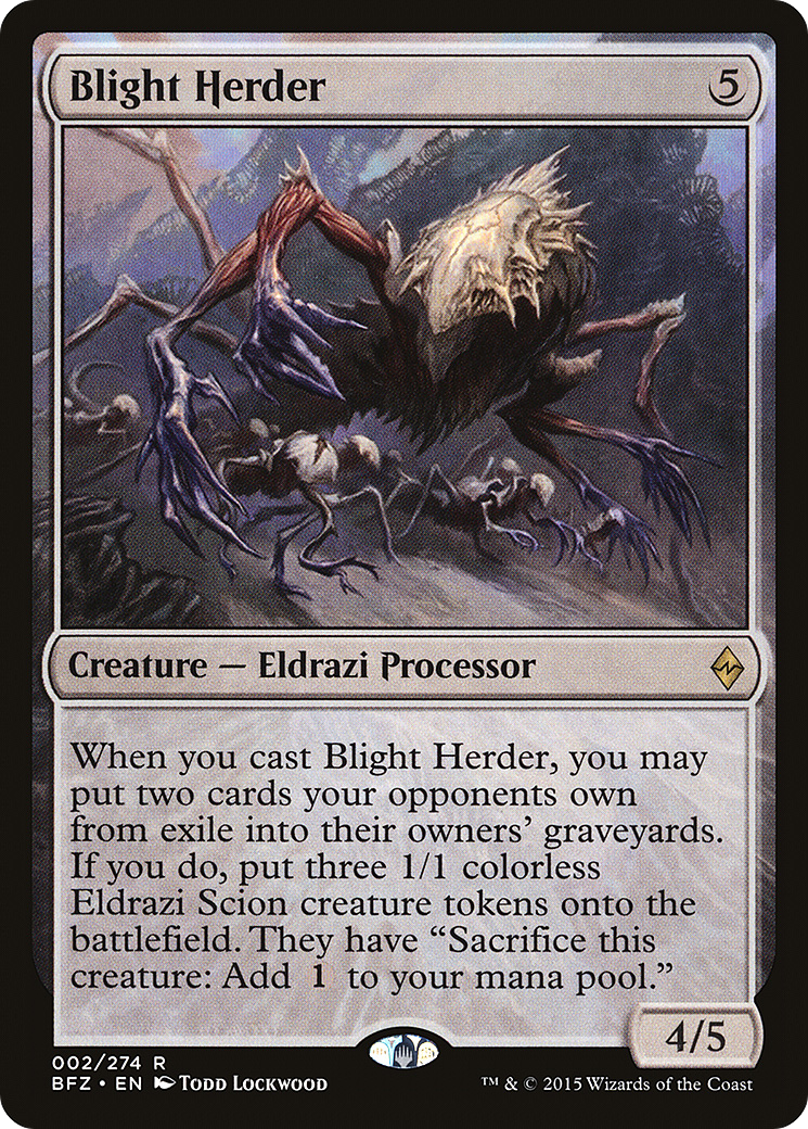 Blight Herder (BFZ-002) [Battle for Zendikar]