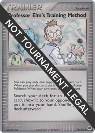 Professor Elm's Training Method - 2007 (Jun Hasebe) (079) [World Championship Decks] - Uncommon