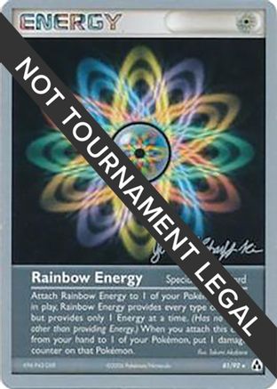Rainbow Energy - 2007 (Jeremy Scharff-Kim) (081) [World Championship Decks] - Rare