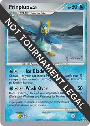 Prinplup - 2008 (Dylan Lefavour) (044) [World Championship Decks] - Uncommon