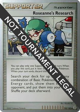 Roseanne's Research - 2008 (Jason Klaczynski) (125) [World Championship Decks] - Uncommon