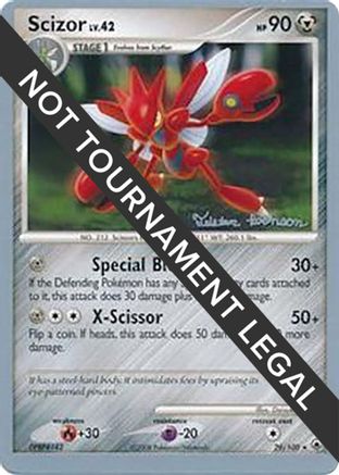Scizor - 2008 (Tristan Robinson) (029) [World Championship Decks] - Rare