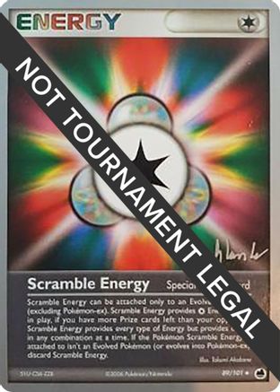 Scramble Energy - 2008 (Dylan Lefavour) (089) [World Championship Decks] - Uncommon