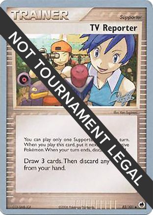 TV Reporter - 2008 (Paul Atanassov) (082) [World Championship Decks] - Uncommon