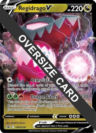Regidrago V - SWSH281 (SWSH281) [Jumbo Cards] Holofoil - Promo