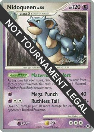 Nidoqueen - 2009 (Jason Martinez) (030) [World Championship Decks] - Rare