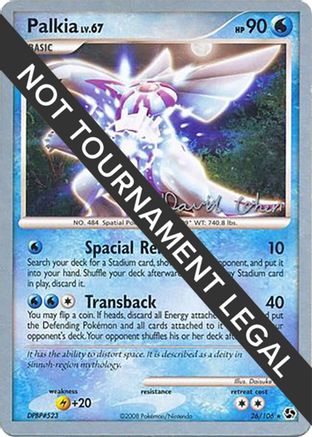 Palkia - 2009 (David Cohen) (026) [World Championship Decks] - Rare