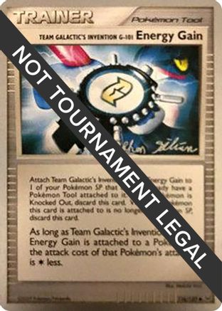 Team Galactic's Invention G-101 Energy Gain - 2009 (Stephen Silvestro) (116) [World Championship Decks] - Uncommon