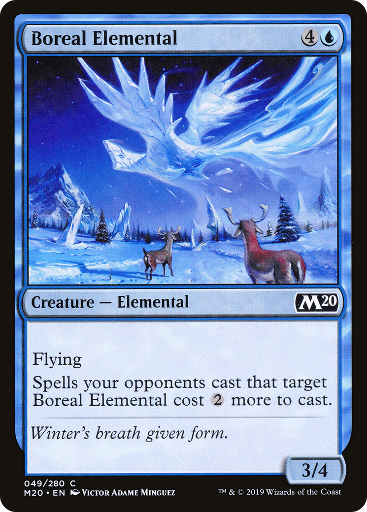 Boreal Elemental (M20-049) [Core Set 2020]