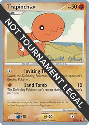 Trapinch - 2009 (David Cohen) (115) [World Championship Decks] - Common