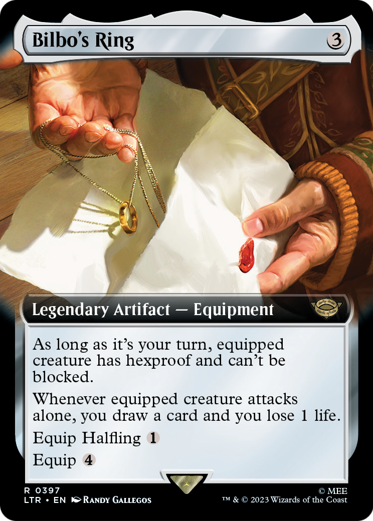 Bilbo's Ring (Extended Art) (LTR-397) [The Lord of the Rings: Tales of Middle-earth]