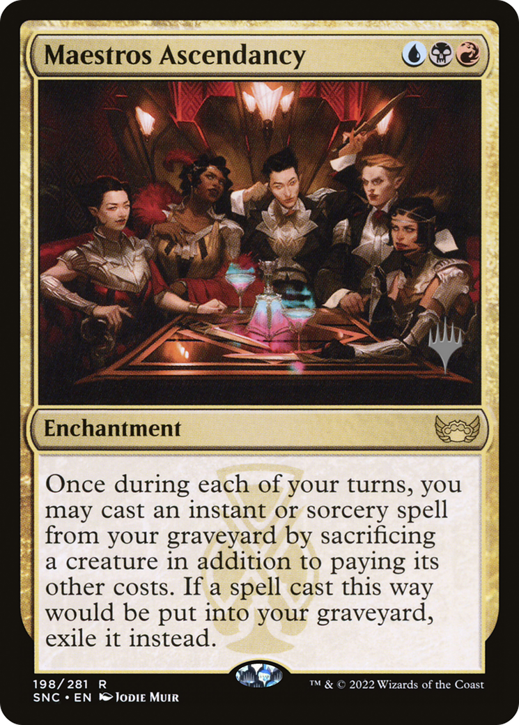 Maestros Ascendancy (PPSNC-198) [Promo Pack: Streets of New Capenna Promos] Foil